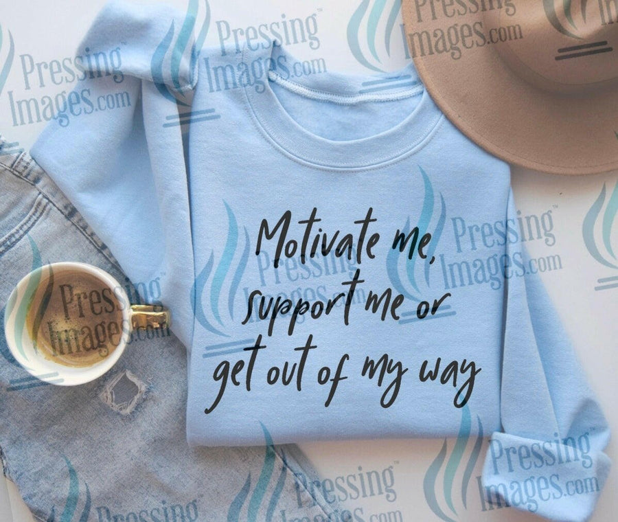 DTF: 591 Motivate me - Pressing Images