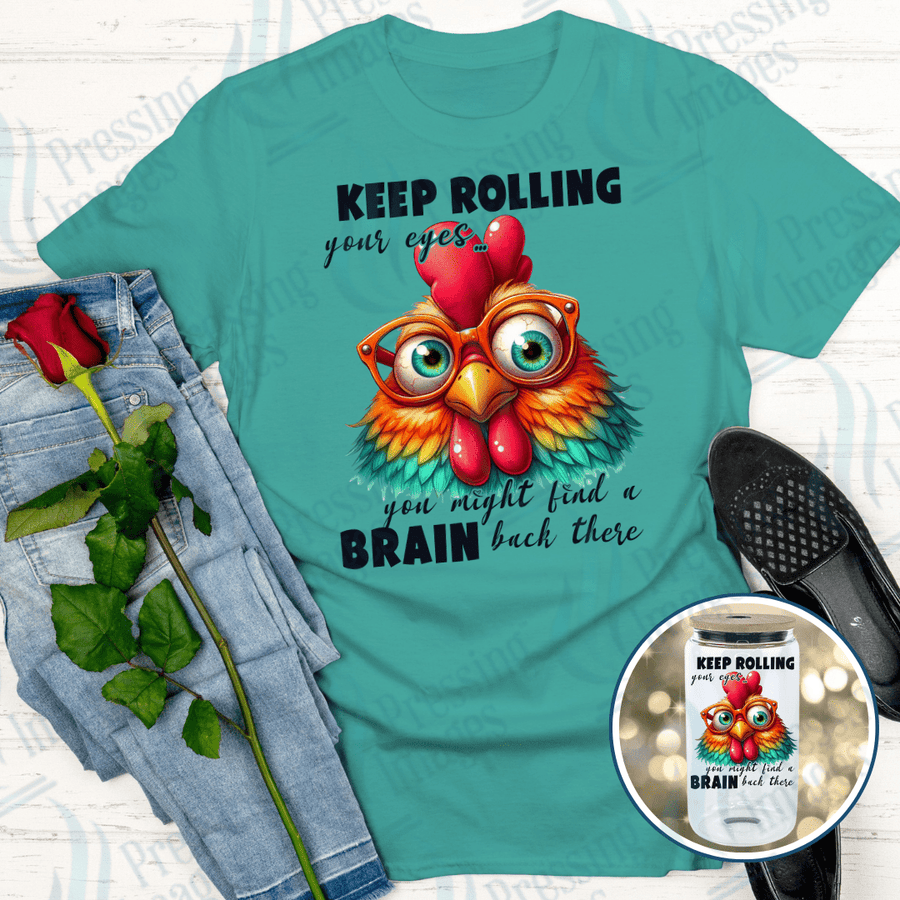 DTF 6006 Keep Roling - Pressing Images