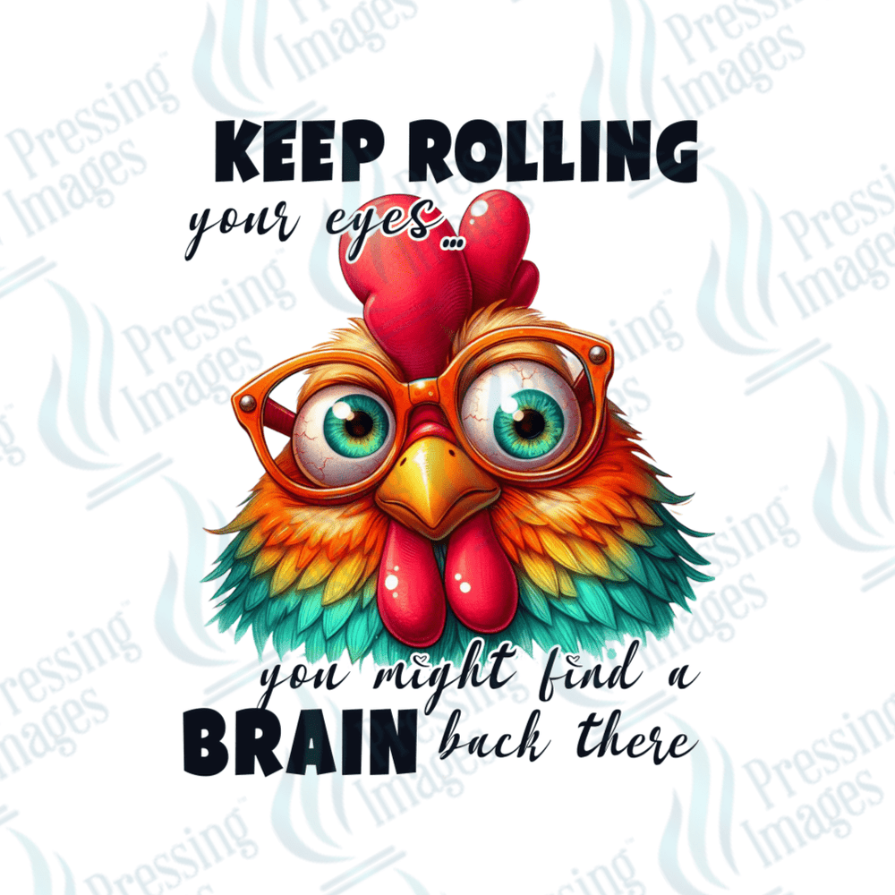 DTF 6006 Keep Roling - Pressing Images