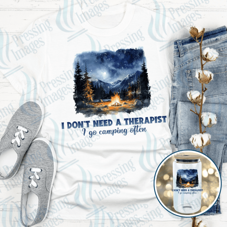DTF 6025 I Don't Need A Therapist - Pressing Images