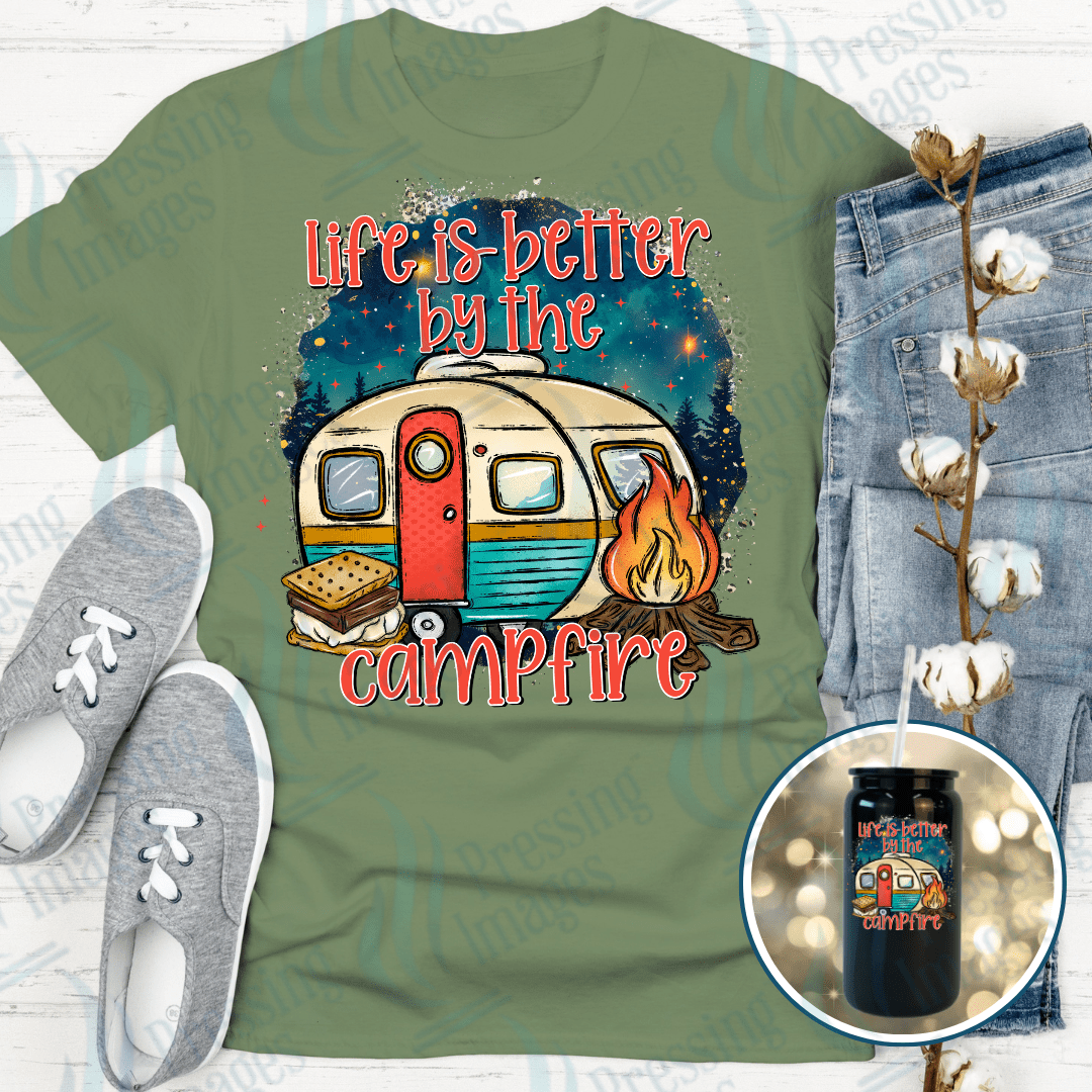 DTF 6060 Campfire - Pressing Images