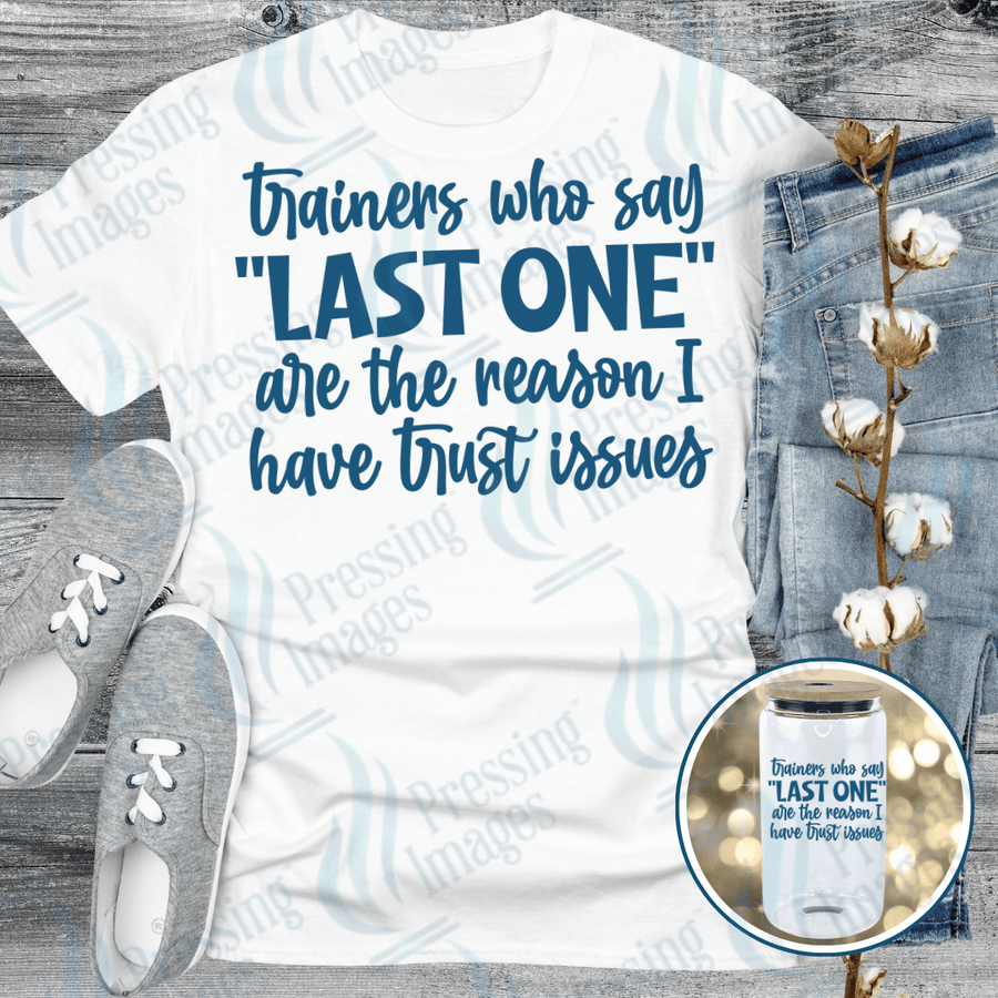 DTF 6083 Trainers Who Say - Pressing Images