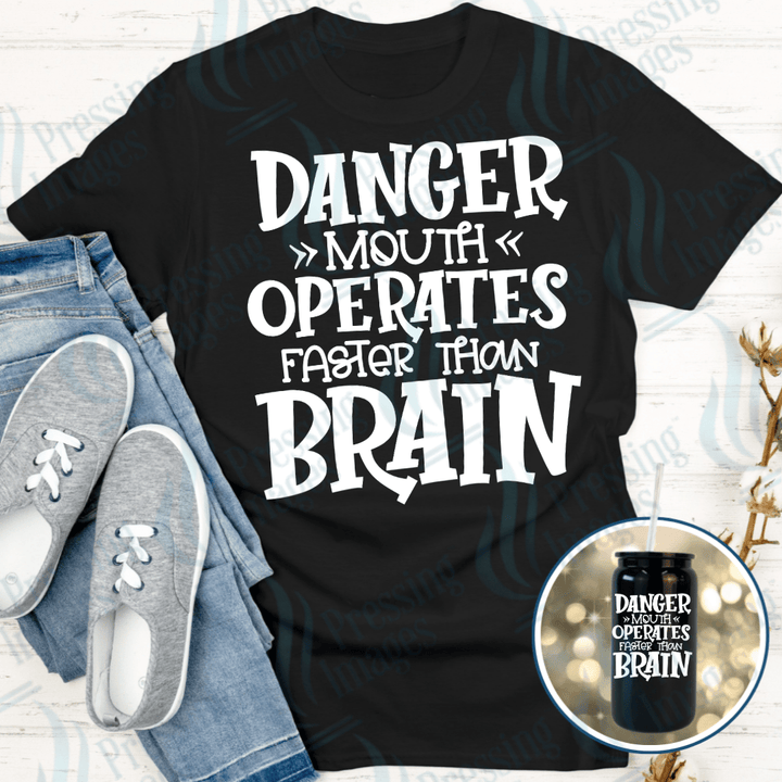 DTF 6086 Danger Mouth - Pressing Images