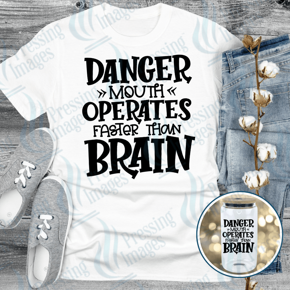 DTF 6086 Danger Mouth - Pressing Images