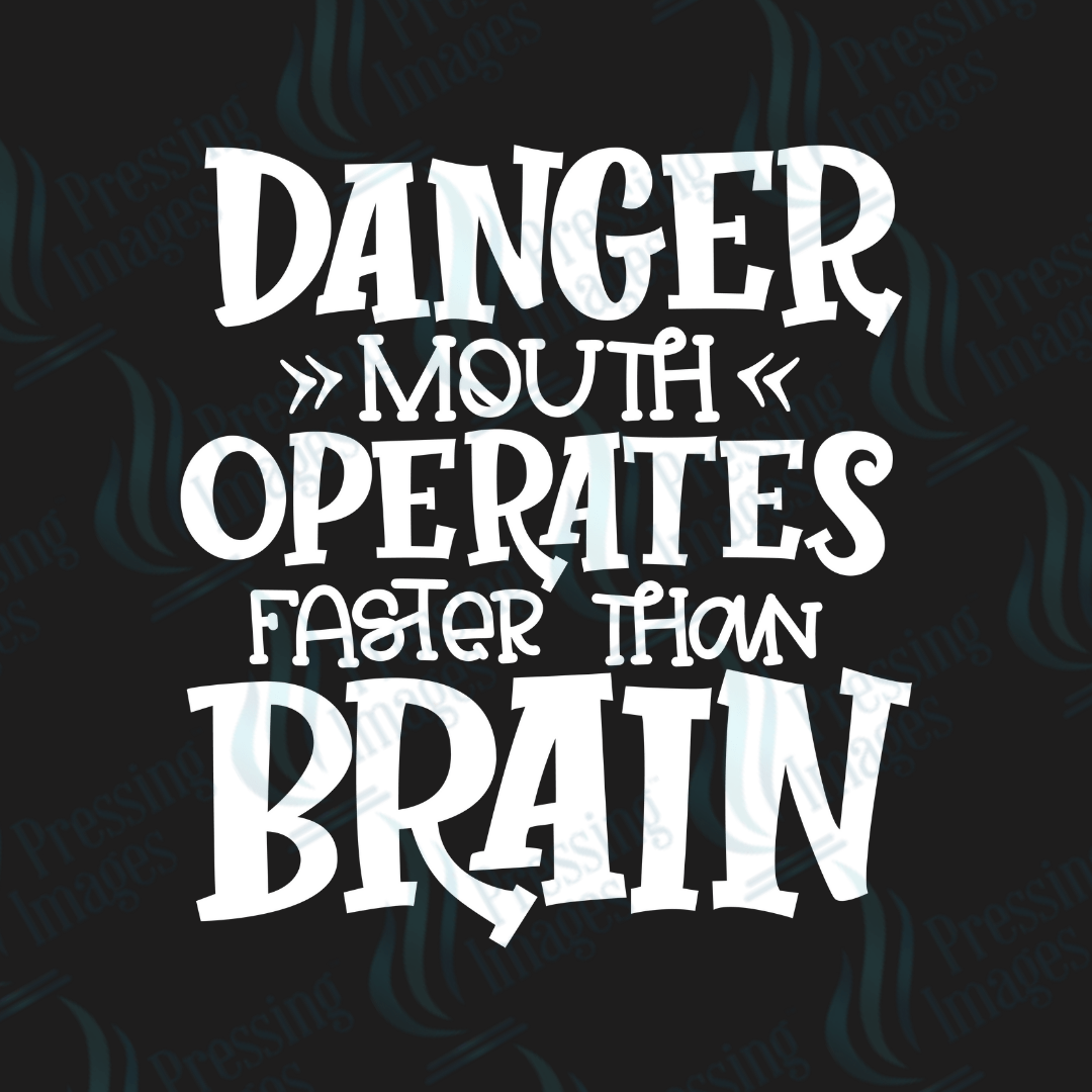 DTF 6086 Danger Mouth - Pressing Images