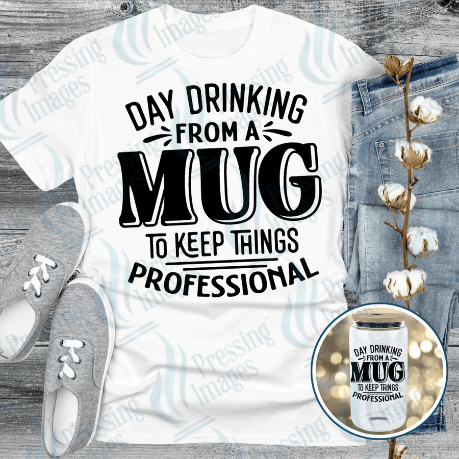 DTF 6087 Day Drinking - Pressing Images