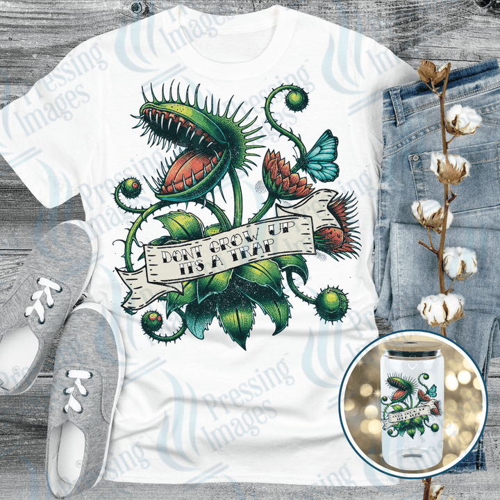 DTF 6095 Don't Grow Up - Pressing Images