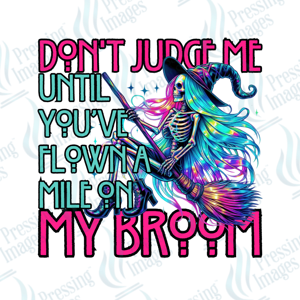 DTF 6096 Don't Judge Me - Pressing Images