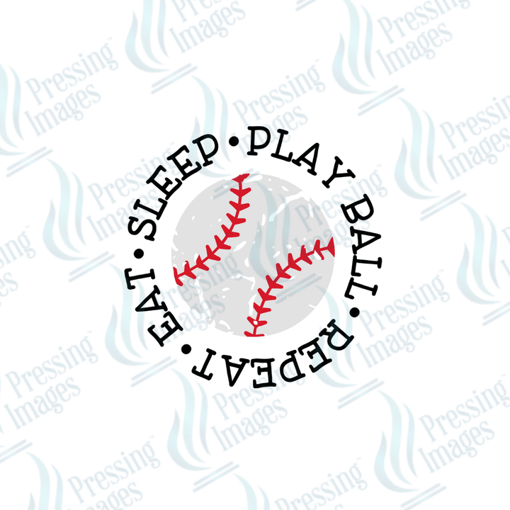 DTF 6113 Eat Sleep Play - Pressing Images