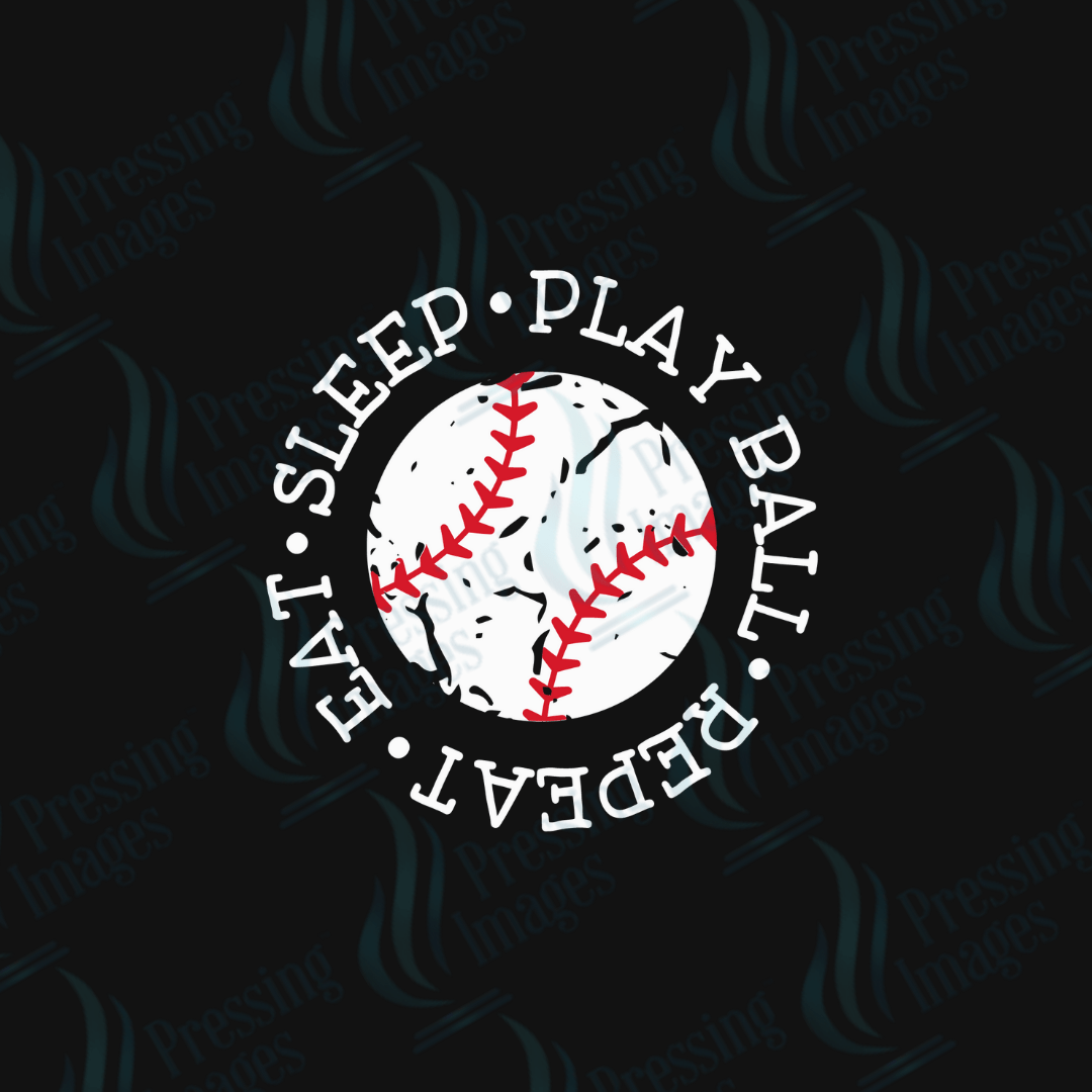 DTF 6113 Eat Sleep Play - Pressing Images