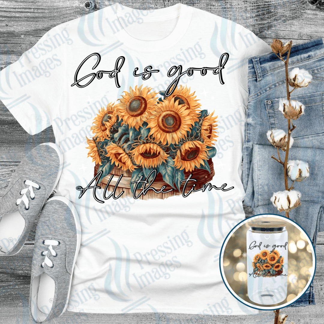 DTF 6132 God Is Good - Pressing Images