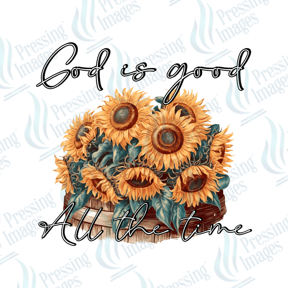 DTF 6132 God Is Good - Pressing Images
