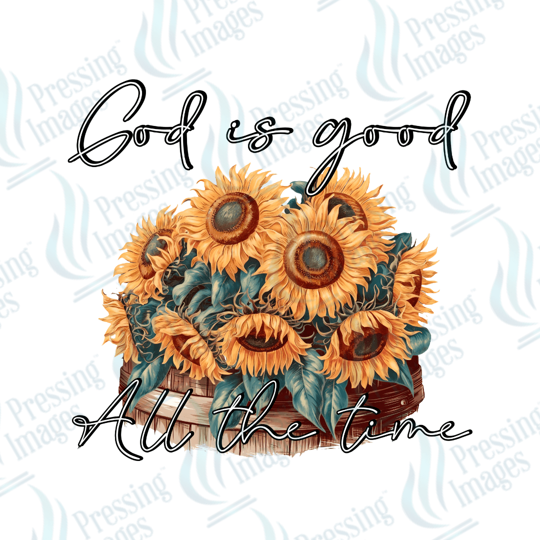 DTF 6132 God Is Good - Pressing Images