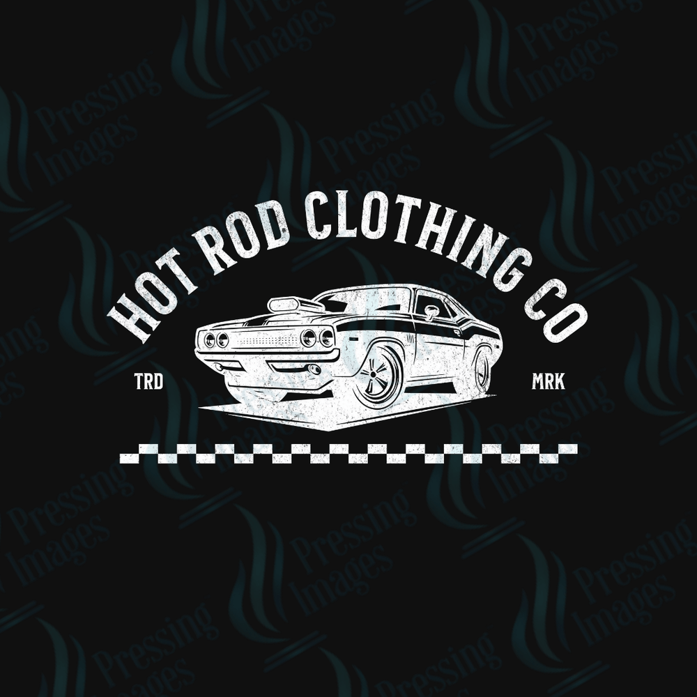 DTF 6151 Hot Rod Clothing - Pressing Images