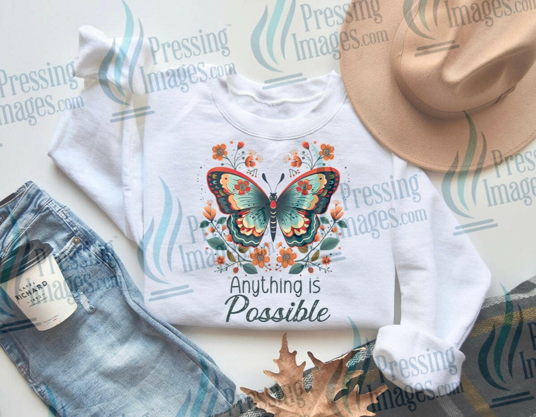 DTF: 617 Anything is possible - Pressing Images