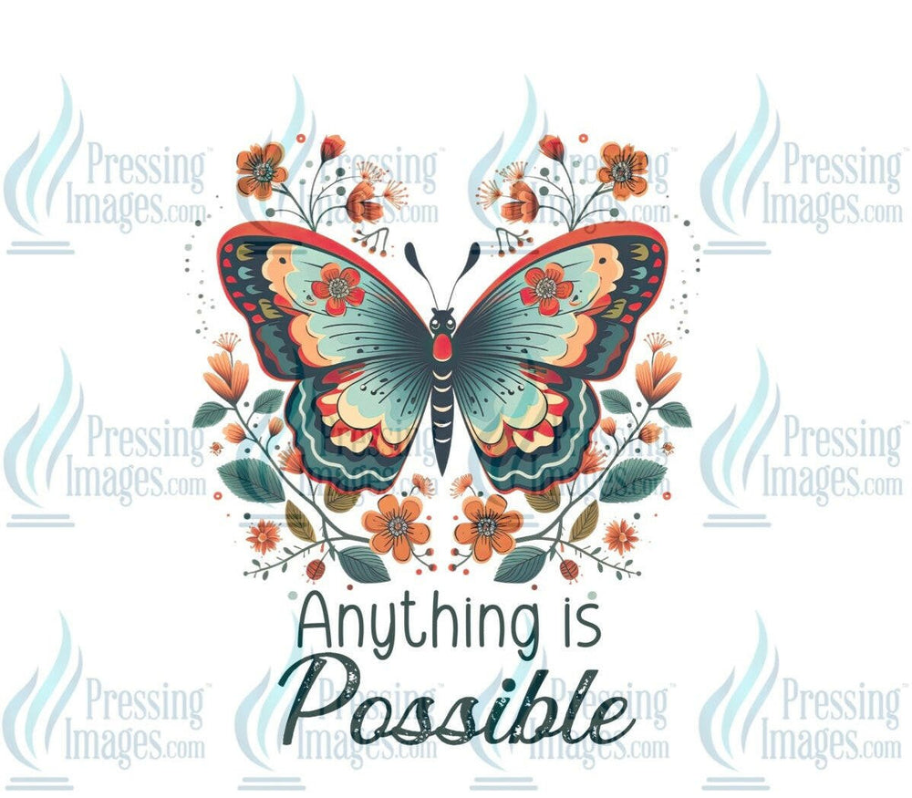 DTF: 617 Anything is possible - Pressing Images