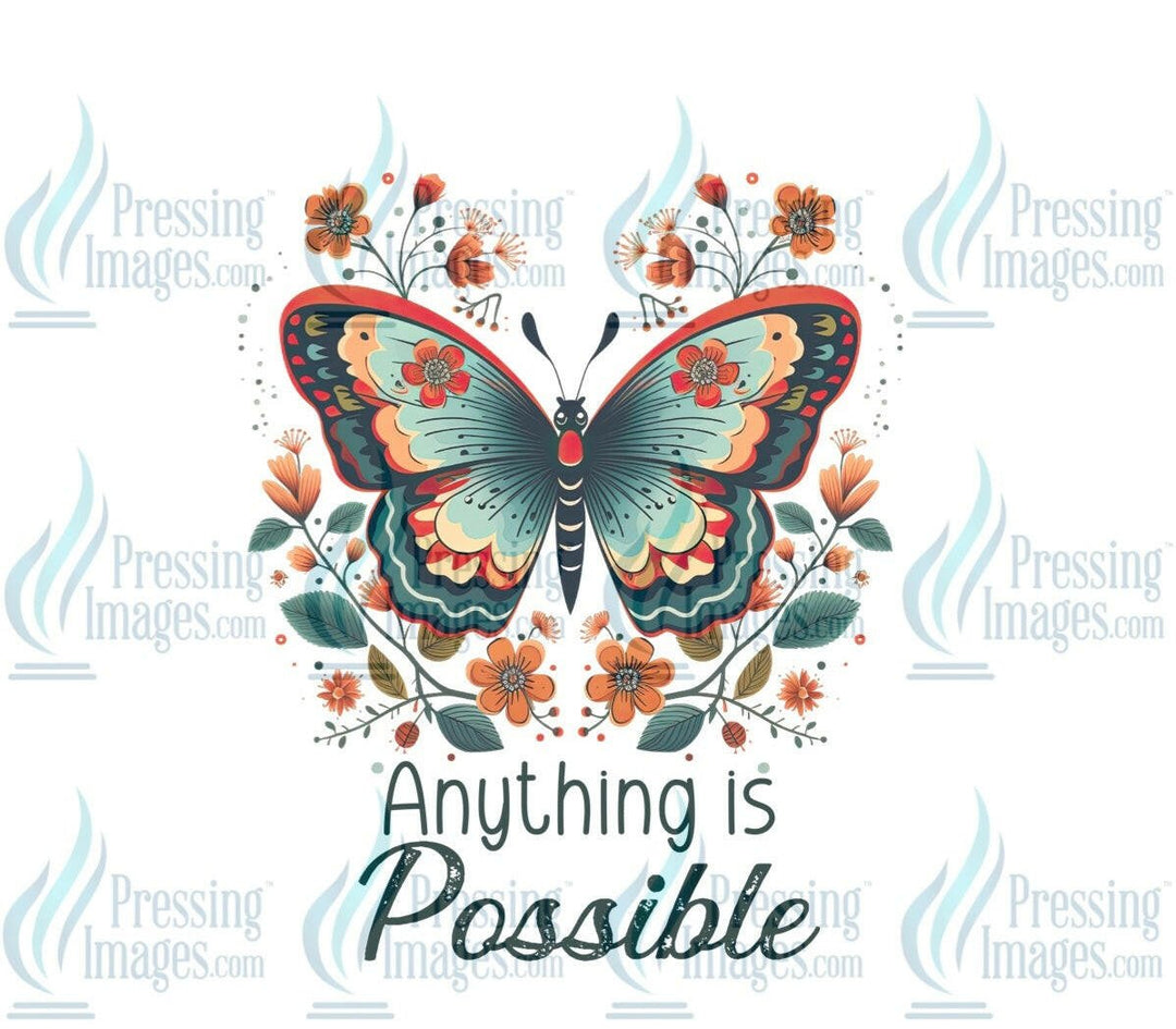 DTF: 617 Anything is possible - Pressing Images
