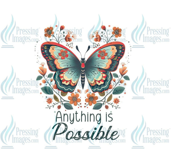DTF: 617 Anything is possible - Pressing Images