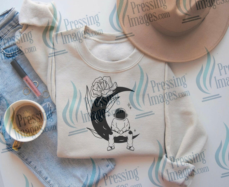 DTF: 620 Moon and astronaut - Pressing Images