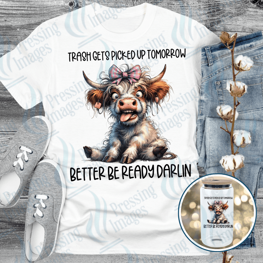 DTF 6385 Trash Tomorrow - Pressing Images