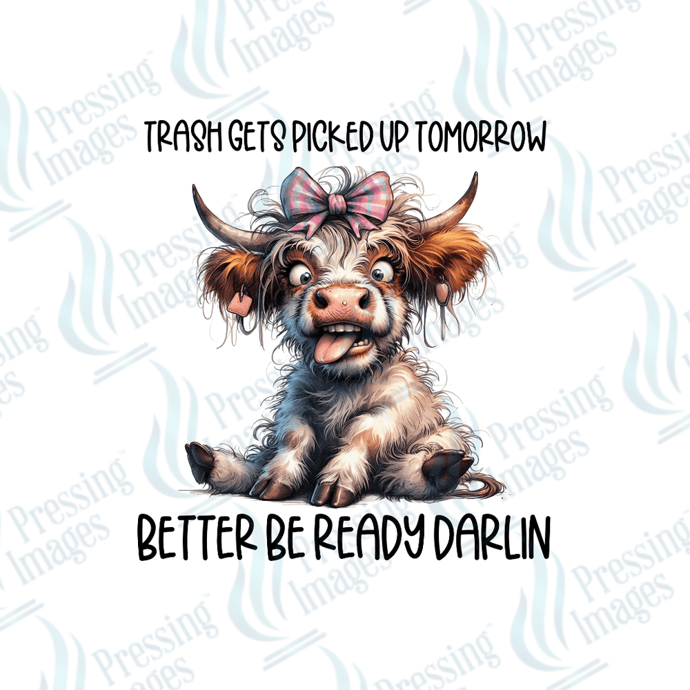 DTF 6385 Trash Tomorrow - Pressing Images