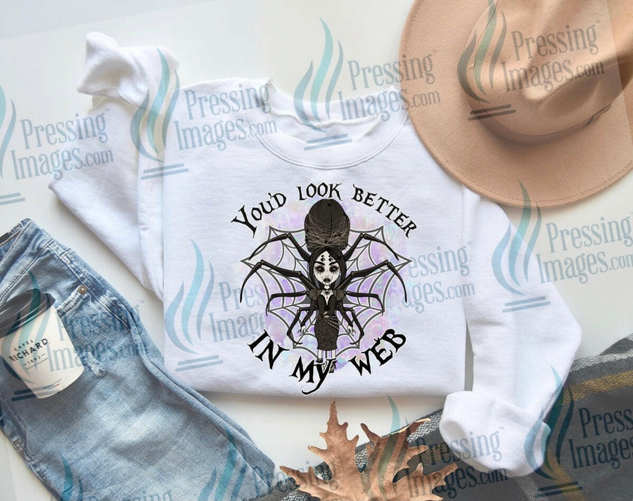 DTF: 639 You’d look better in my web - Pressing Images