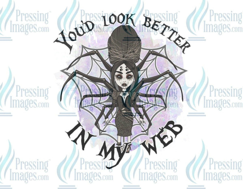 DTF: 639 You’d look better in my web - Pressing Images