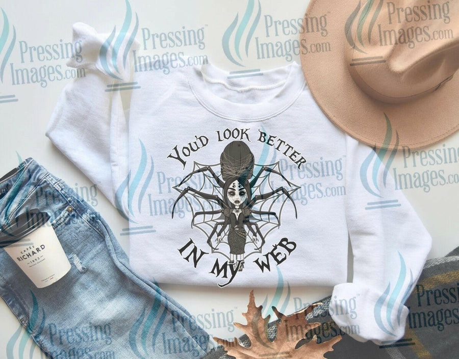 DTF: 640 You’d look better in my web - Pressing Images