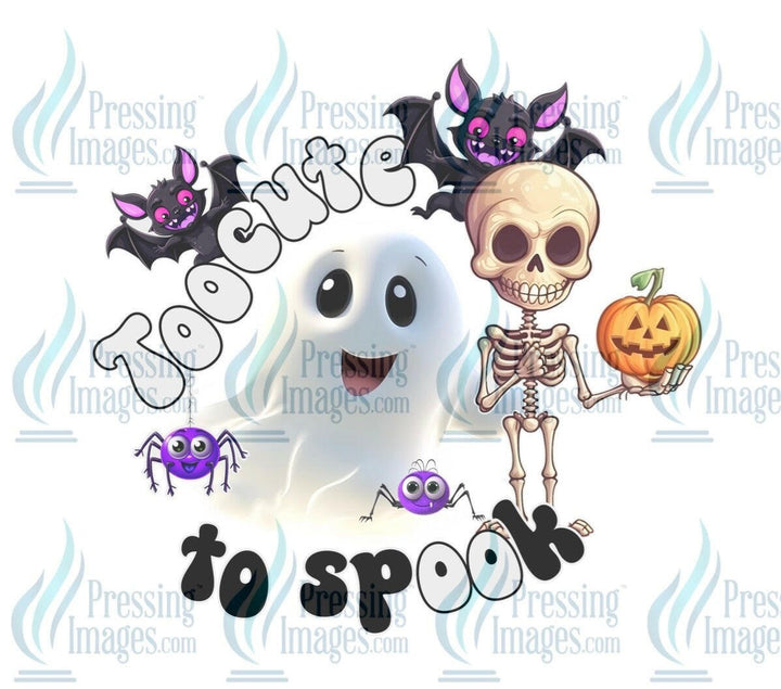 DTF: 641 Too cute to spook - Pressing Images