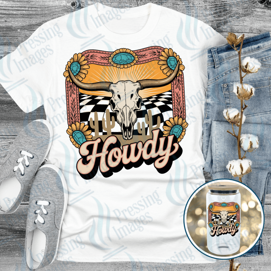 DTF 6421 Howdy — Pressing Images Canada