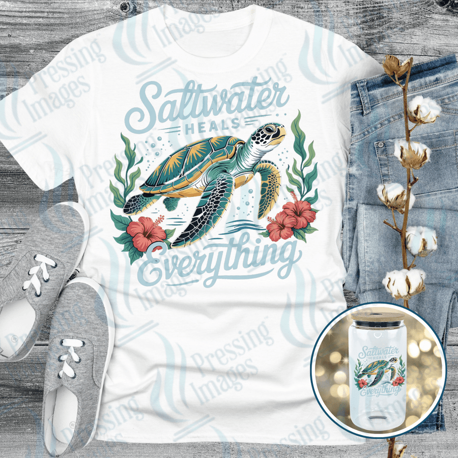 DTF 6425 Saltwater Heals Everything — Pressing Images Canada