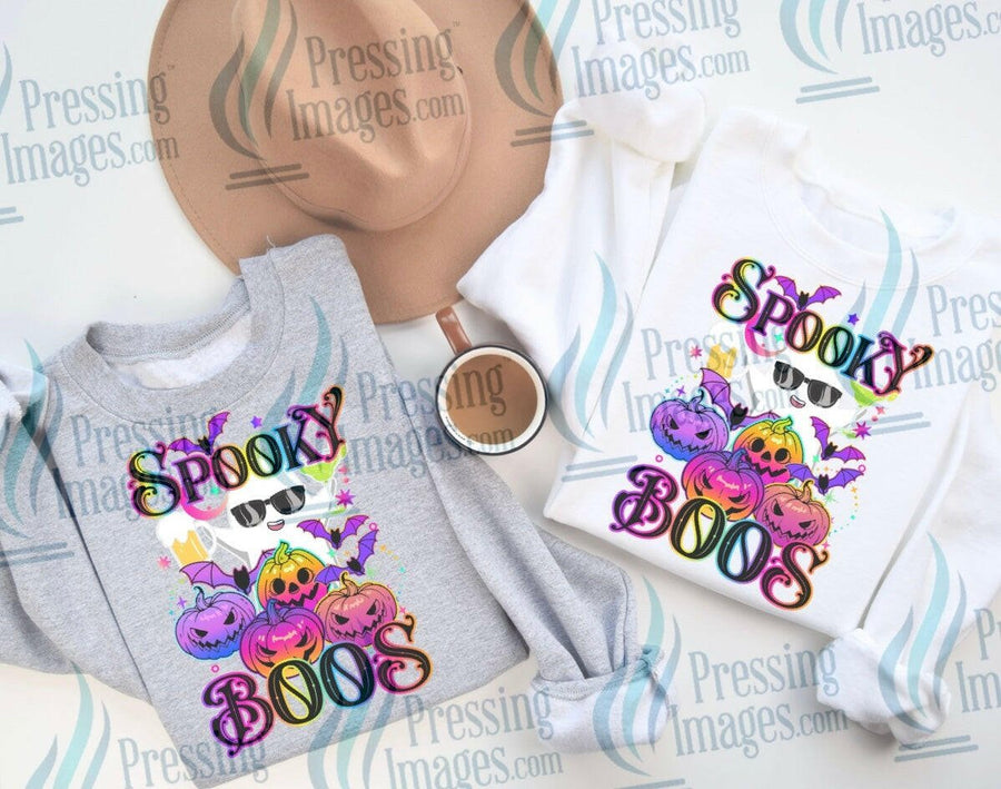 DTF: 643 Spooky boos - Pressing Images
