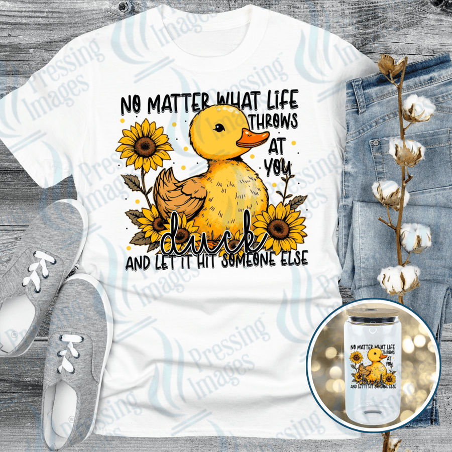 DTF 6434 Duck - Pressing Images