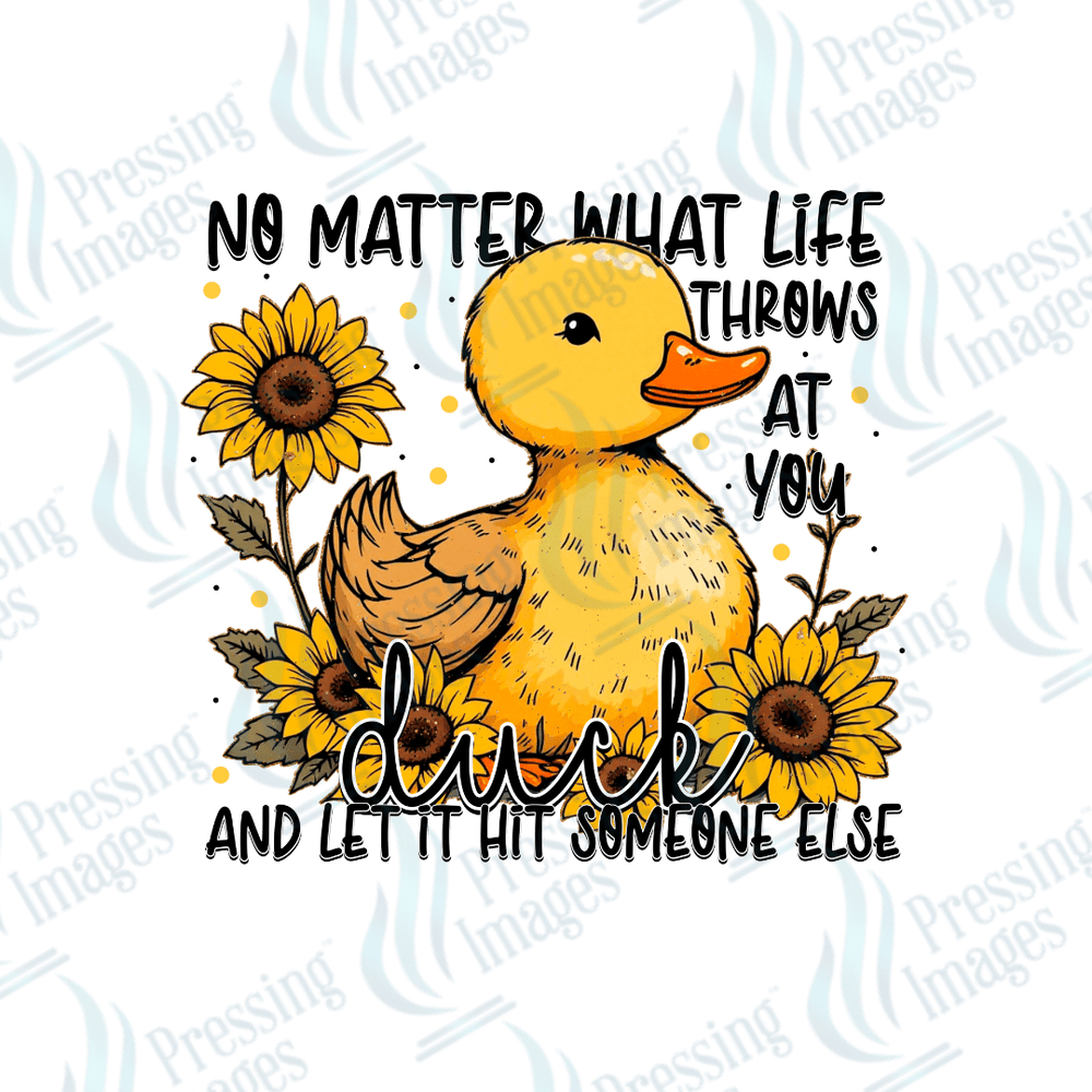 DTF 6434 Duck - Pressing Images