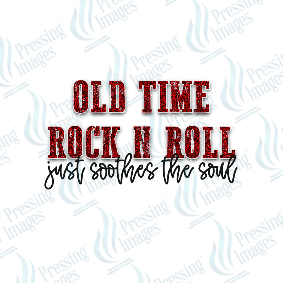 DTF 6437 Old Time Rock n Roll - Pressing Images