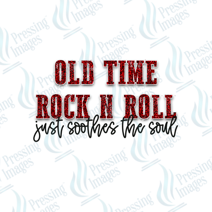 DTF 6437 Old Time Rock n Roll - Pressing Images