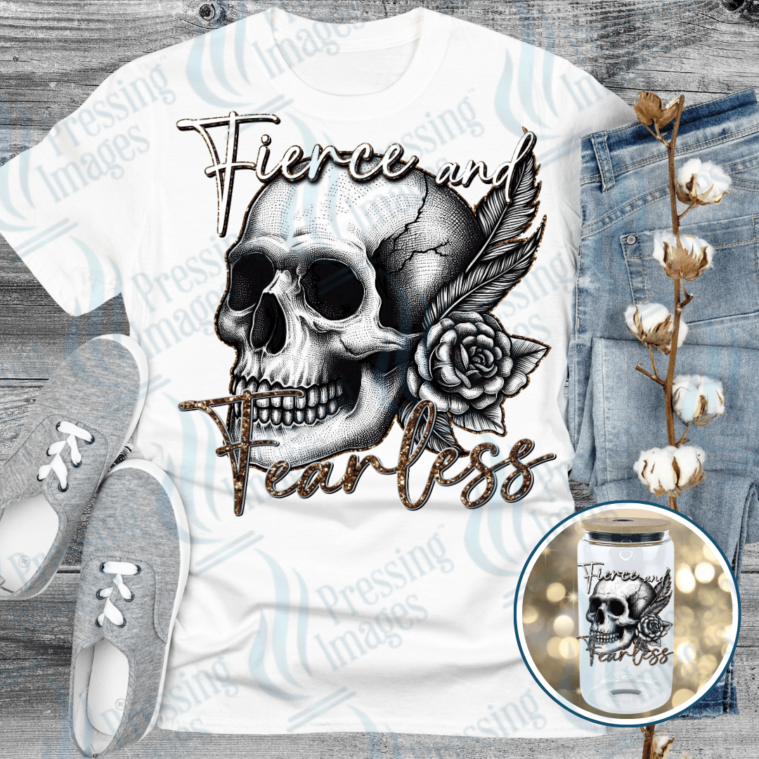 DTF 6445 Fierce and Fearless — Pressing Images Canada