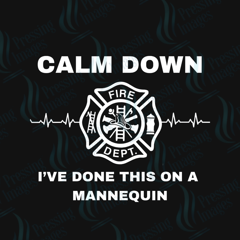 DTF 6446 Calm Down - Pressing Images