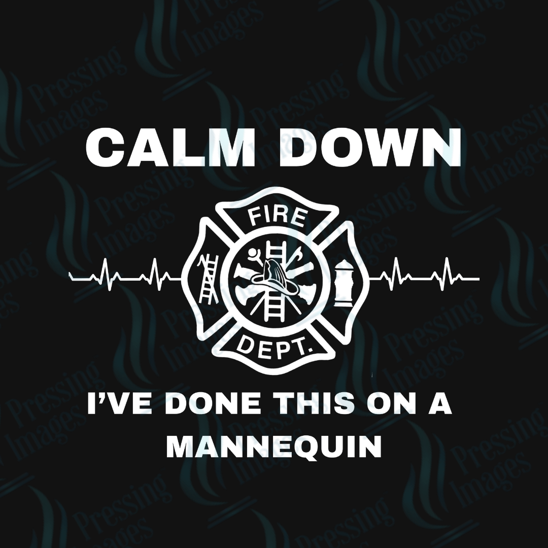 DTF 6446 Calm Down - Pressing Images