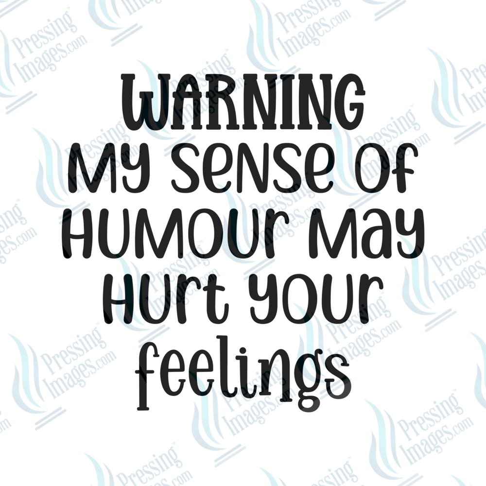 DTF 6451 Sense Of Humour - Pressing Images