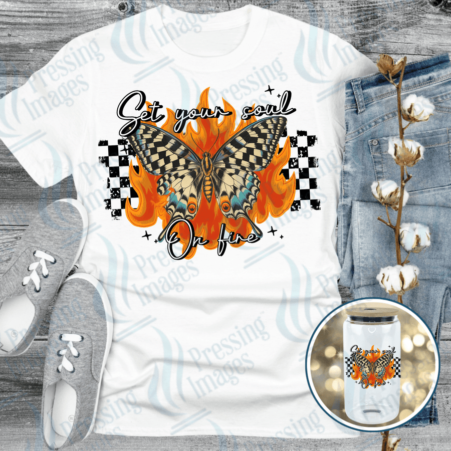 DTF 6452 Set Your Soul On Fire — Pressing Images Canada