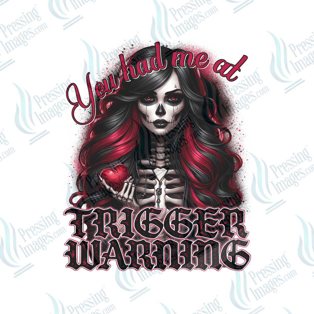 DTF 6461 You Had Me At Trigger Warning - Pressing Images
