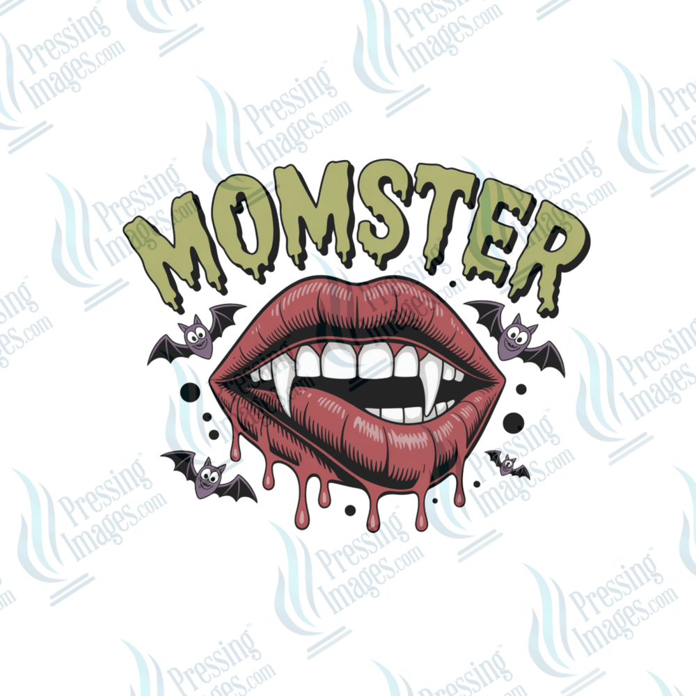 DTF 6463 Momster - Pressing Images