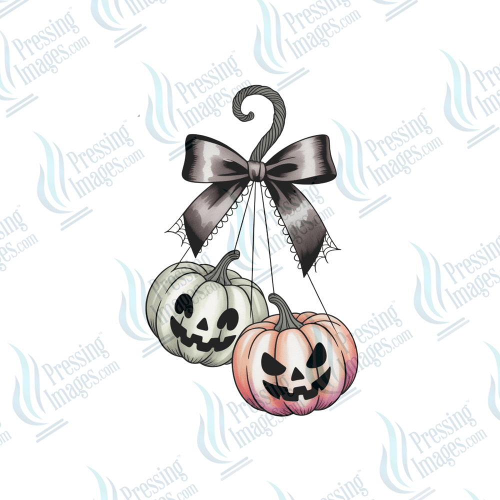 DTF 6470 Pumpkin Hanger - Pressing Images