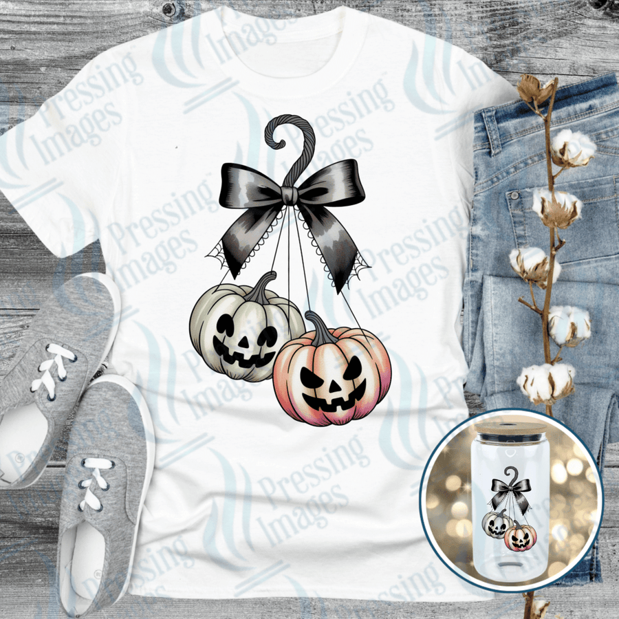 DTF 6470 Pumpkin Hanger - Pressing Images