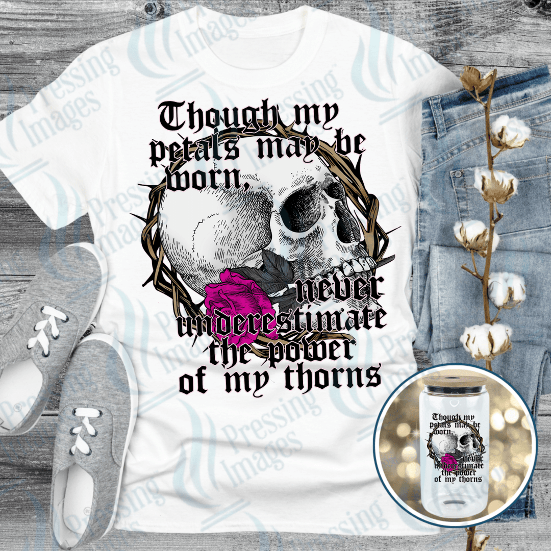 DTF 6475 Though My Petals - Pressing Images