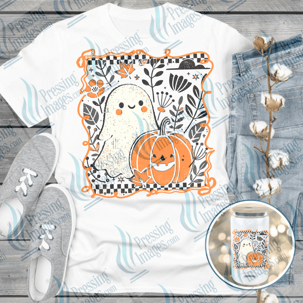 DTF 6478 Fall Pumpkin - Pressing Images