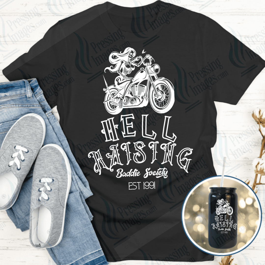 DTF 6482 Hell Raising — Pressing Images Canada