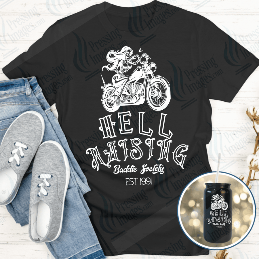 DTF 6482 Hell Raising — Pressing Images Canada