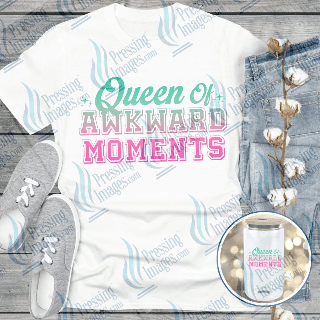 DTF 6486 Queen Of Awkward — Pressing Images Canada